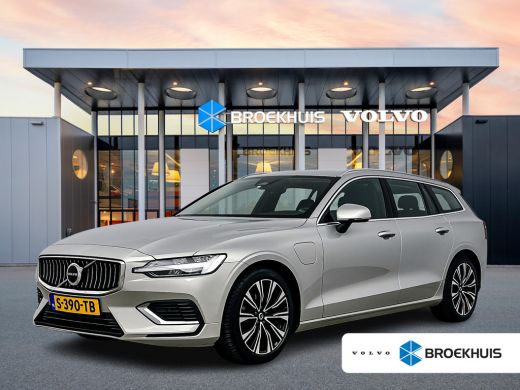 Volvo  V60 T6 Recharge Plus Bright Google | Long Range | 18" | Leder | Elektr. verst. stoelen | Adaptieve cr...