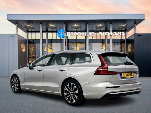 Volvo  V60 T6 Recharge Plus Bright Google | Long Range | 18" | Leder | Elektr. verst. stoelen | Adaptieve cr... ActivLease financial lease