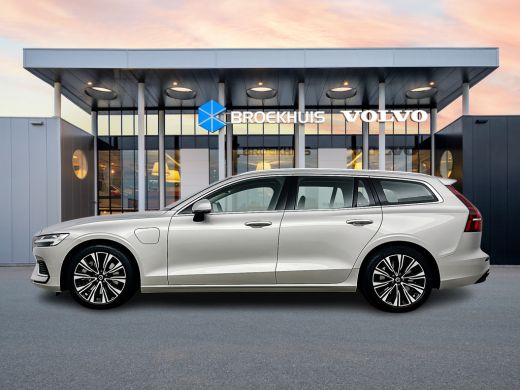 Volvo  V60 T6 Recharge Plus Bright Google | Long Range | 18" | Leder | Elektr. verst. stoelen | Adaptieve cr... ActivLease financial lease
