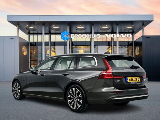 Volvo  V60 T6 Recharge Ultimate Bright 18" | Panoramadak | Blond Leder | Head-up | Elektr. verst. stoelen | ... ActivLease financial lease