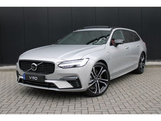 Volvo  V90 T8 Recharge Ultra Dark 20" | Luchtvering | Sportstoelen | Trekhaak | 360 Camera | Getint glas | P... ActivLease financial lease