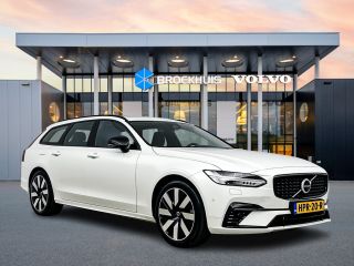 Volvo  V90 T8 Recharge Ultra Dark 19" | 360 Camera | Trekhaak | Panoramadak | Head-up | Harman Kardon | Elek...
