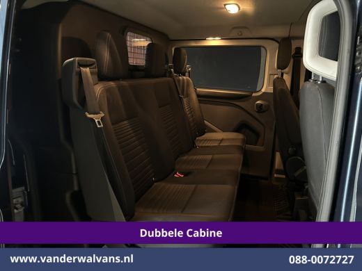 Ford Transit Custom 2.0 TDCI 170pk Automaat L2H1 Dubbele cabine Limited Euro6 Airco | 2x Zijdeur | Navigatie | Xenon ... ActivLease financial lease