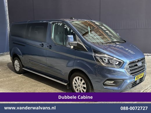 Ford Transit Custom 2.0 TDCI 170pk Automaat L2H1 Dubbele cabine Limited Euro6 Airco | 2x Zijdeur | Navigatie | Xenon ... ActivLease financial lease