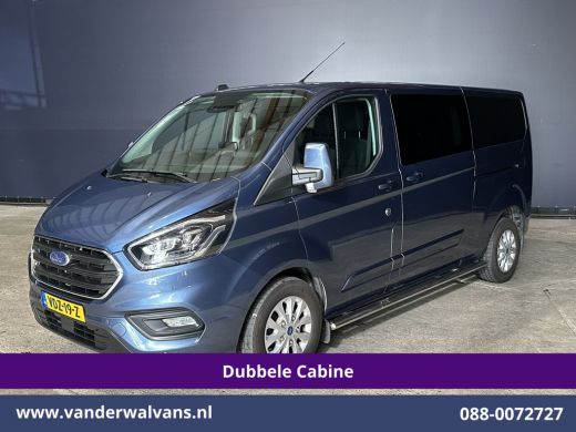 Ford Transit Custom 2.0 TDCI 170pk Automaat L2H1 Dubbele cabine Limited Euro6 Airco | 2x Zijdeur | Navigatie | Xenon ... ActivLease financial lease