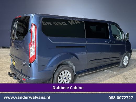 Ford Transit Custom 2.0 TDCI 170pk Automaat L2H1 Dubbele cabine Limited Euro6 Airco | 2x Zijdeur | Navigatie | Xenon ... ActivLease financial lease