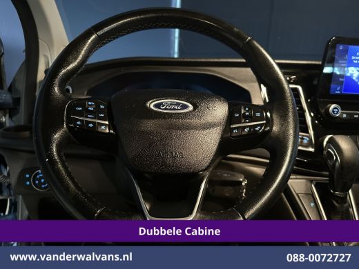 Ford Transit Custom 2.0 TDCI 170pk Automaat L2H1 Dubbele cabine Limited Euro6 Airco | 2x Zijdeur | Navigatie | Xenon ... ActivLease financial lease