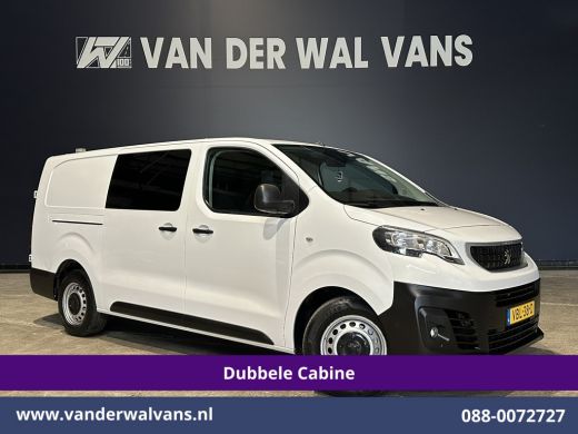 Peugeot Expert 2.0 BlueHDI 123pk L3H1 Dubbele Cabine Euro6 Airco | 6-Zits | Navigatie | 2500kg Trekhaak Apple Ca...