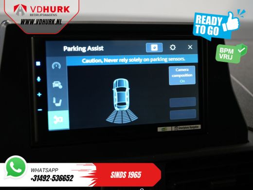 Peugeot Partner 1.5 HDi 100 pk BPM VRIJ Ready2Go 3Pers./ Carplay/ Airco/ Cruise/ Camera/ PDC ActivLease financial lease