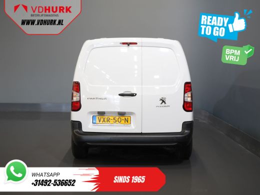 Peugeot Partner 1.5 HDi 100 pk BPM VRIJ Ready2Go 3Pers./ Carplay/ Airco/ Cruise/ Camera/ PDC ActivLease financial lease