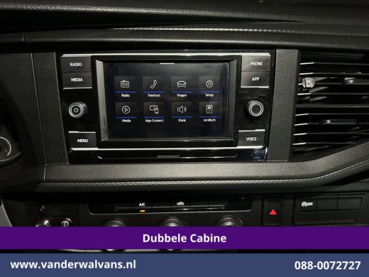 Volkswagen Transporter 2.0 TDI L2H1 Dubbele Cabine Euro6 Airco | 2200kg Trekhaak | Apple Carplay Cruisecontrol, Android ... ActivLease financial lease