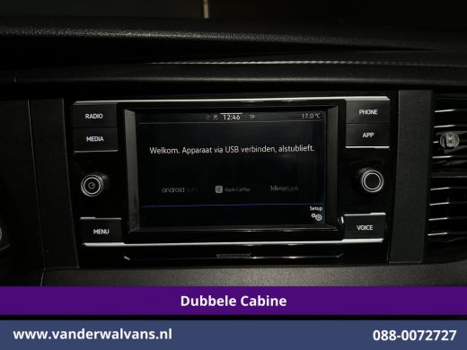 Volkswagen Transporter 2.0 TDI L2H1 Dubbele Cabine Euro6 Airco | 2200kg Trekhaak | Apple Carplay Cruisecontrol, Android ... ActivLease financial lease