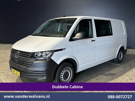 Volkswagen Transporter 2.0 TDI L2H1 Dubbele Cabine Euro6 Airco | 2200kg Trekhaak | Apple Carplay Cruisecontrol, Android ... ActivLease financial lease