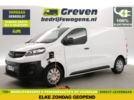 Opel Vivaro-e Cargo-E L2H1 75 kWh | Elektrisch | Airco | Cruise | Carplay | 3-Zits | Parkeersens.
