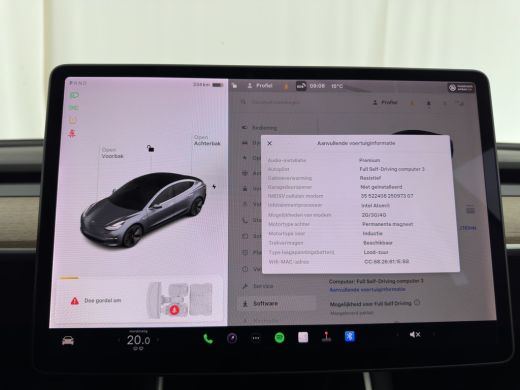 Tesla Model 3 Long Range AWD 75 kWh [ 3-Fase ] {SOH-89%} (INCL-BTW) Aut. *PANO | AUTO-PILOT | LUXURY-LEATHER | ... ActivLease financial lease
