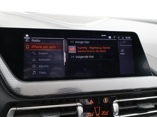 BMW 1 Serie 116D LESAUTO DUBBELE BEDIENING HANDGESCHAKELD + CAMERA | SPORTSTOELEN | LED ActivLease financial lease