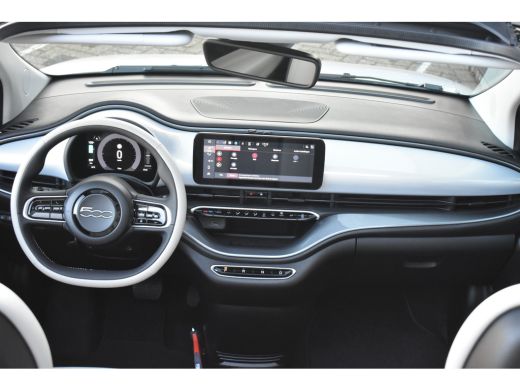 Fiat 500C La Prima 42 kWh DEMO-DEAL! | Vol-Leder | Stoelverwarming | Adaptive Cruise | Dodehoek-Detectie | ... ActivLease financial lease