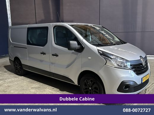 Renault Trafic 1.6 dCi 126pk L2H1 Dubbele cabine Euro6 Airco | 6-Zits | Navigatie | Camera LM velgen, Cruisecont... ActivLease financial lease