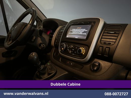 Renault Trafic 1.6 dCi 126pk L2H1 Dubbele cabine Euro6 Airco | 6-Zits | Navigatie | Camera LM velgen, Cruisecont... ActivLease financial lease