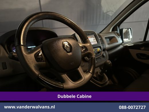 Renault Trafic 1.6 dCi 126pk L2H1 Dubbele cabine Euro6 Airco | 6-Zits | Navigatie | Camera LM velgen, Cruisecont... ActivLease financial lease