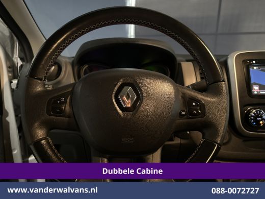 Renault Trafic 1.6 dCi 126pk L2H1 Dubbele cabine Euro6 Airco | 6-Zits | Navigatie | Camera LM velgen, Cruisecont... ActivLease financial lease