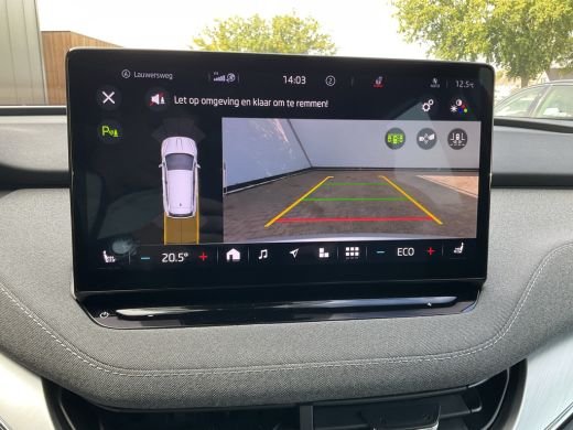 Skoda Enyaq iV 80 Trekhaak Stoel/Stuurverw Carplay Warmtepomp Trekhaak 100% Elektrisch NL-Auto! ActivLease financial lease