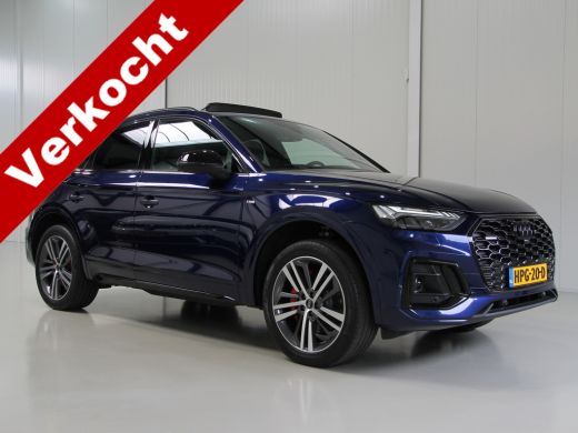 Audi Q5 Sportback 55 TFSI eHybrid 367pk S edition Competition | Navarra Blue | Garantie 09-01-2027