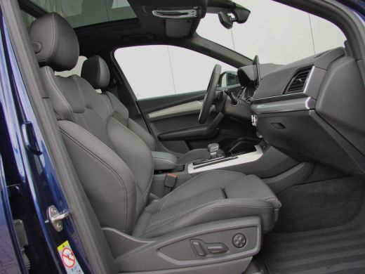 Audi Q5 Sportback 55 TFSI eHybrid 367pk S edition Competition | Navarra Blue | Garantie 09-01-2027 ActivLease financial lease