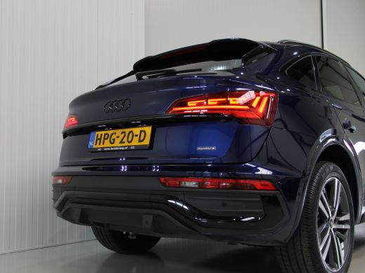 Audi Q5 Sportback 55 TFSI eHybrid 367pk S edition Competition | Navarra Blue | Garantie 09-01-2027 ActivLease financial lease