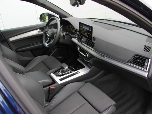 Audi Q5 Sportback 55 TFSI eHybrid 367pk S edition Competition | Navarra Blue | Garantie 09-01-2027 ActivLease financial lease