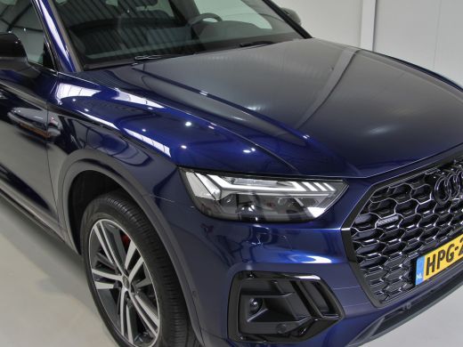 Audi Q5 Sportback 55 TFSI eHybrid 367pk S edition Competition | Navarra Blue | Garantie 09-01-2027 ActivLease financial lease