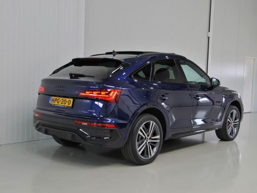 Audi Q5 Sportback 55 TFSI eHybrid 367pk S edition Competition | Navarra Blue | Garantie 09-01-2027 ActivLease financial lease