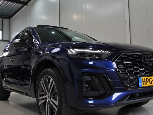 Audi Q5 Sportback 55 TFSI eHybrid 367pk S edition Competition | Navarra Blue | Garantie 09-01-2027 ActivLease financial lease