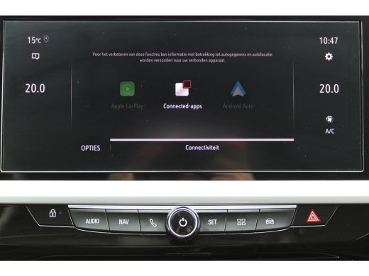 Opel Grandland 1.2 T. AUTOMAAT GS-Level 4 / Navigatie via Carplay / Stuur -en Stoelverwarmd / ECC / LED / 18'' L... ActivLease financial lease