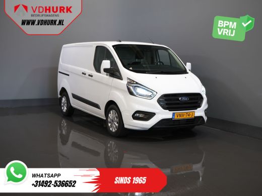 Ford Transit Custom 340 1.0 130 pk PHEV Trend BPM VRIJ! Bi-Xenon/ Carplay/ Stoelverw./ LMV/ Cruise/ Camera/ Airco