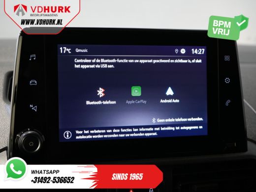 Opel Combo 1.2 Turbo 130 pk Aut. BENZINE BPM VRIJ! Keyless/ Carplay/ PDC/ Cruise/ Trekhaak/ Airco ActivLease financial lease
