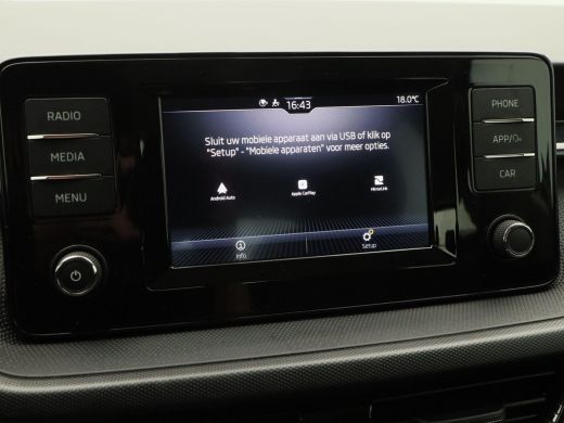 Skoda Fabia 1.0 TSi Active | Airco | Cruise Controle | CarPlay | Multifunctioneel Stuurwiel | Elektrisch Pakk... ActivLease financial lease