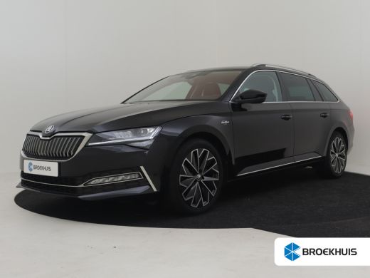 Skoda Superb Combi Laurin & Klement 218pk | Trekhaak | Dodehoekdetectie | Canton audiosysteem | Lederen bekled...