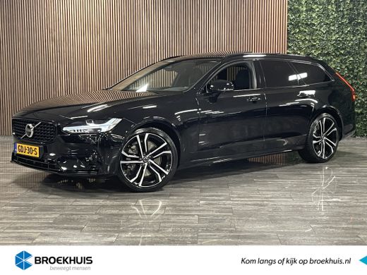 Volvo  V90 B5 Ultimate Dark | Schuifdak | 360° Camera | Head-Up Display | Harman Kardon | Adaptieve Cruise C...