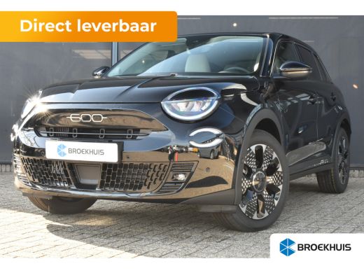 Fiat 600 1.2 Hybrid La Prima 110pk VOORRAAD-ACTIE! | Vol-Leder | Massage | Elektr. Stoelen | Elektr. Achte...