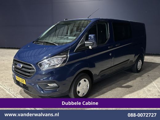 Ford Transit Custom 2.0 TDCI 131pk L2H1 Dubbele Cabine Euro6 Airco | 2x zijdeur | 5-Zits | Navigatie | 2800kg Trekhaa... ActivLease financial lease