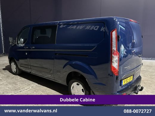 Ford Transit Custom 2.0 TDCI 131pk L2H1 Dubbele Cabine Euro6 Airco | 2x zijdeur | 5-Zits | Navigatie | 2800kg Trekhaa... ActivLease financial lease