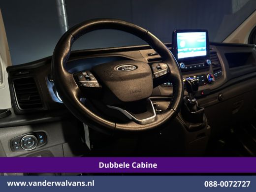 Ford Transit Custom 2.0 TDCI 131pk L2H1 Dubbele Cabine Euro6 Airco | 2x zijdeur | 5-Zits | Navigatie | 2800kg Trekhaa... ActivLease financial lease