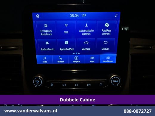 Ford Transit Custom 2.0 TDCI 131pk L2H1 Dubbele Cabine Euro6 Airco | 2x zijdeur | 5-Zits | Navigatie | 2800kg Trekhaa... ActivLease financial lease