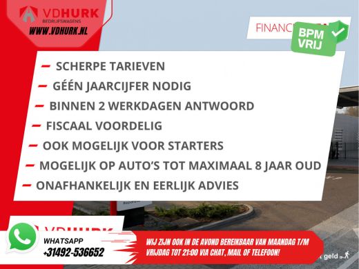 Iveco Daily 35S18 3.0 180 pk Aut. L2H2 BPM VRIJ 3.5t Trekverm./ Adapt. Cruise/ LED/ Carplay/ 270Gr.Deuren/ Cl... ActivLease financial lease