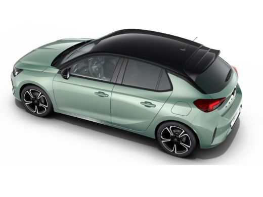 Opel Corsa YES | 17" Lichtmetalen velgen, diamant-geslepen in Black Gloss | LED koplampen met LED dagrijverl... ActivLease financial lease