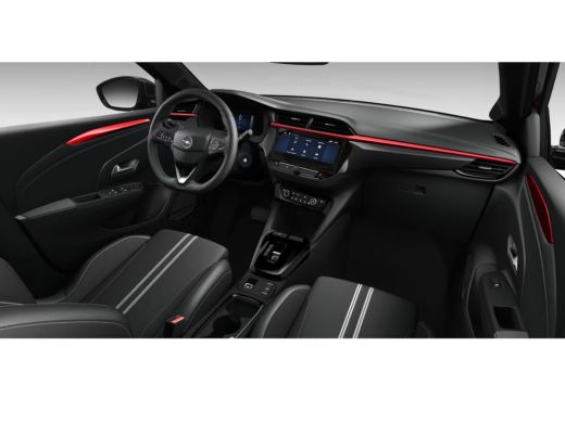 Opel Corsa YES | 17" Lichtmetalen velgen, diamant-geslepen in Black Gloss | LED koplampen met LED dagrijverl... ActivLease financial lease