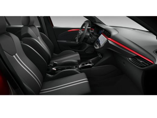 Opel Corsa YES | 17" Lichtmetalen velgen, diamant-geslepen in Black Gloss | LED koplampen met LED dagrijverl... ActivLease financial lease