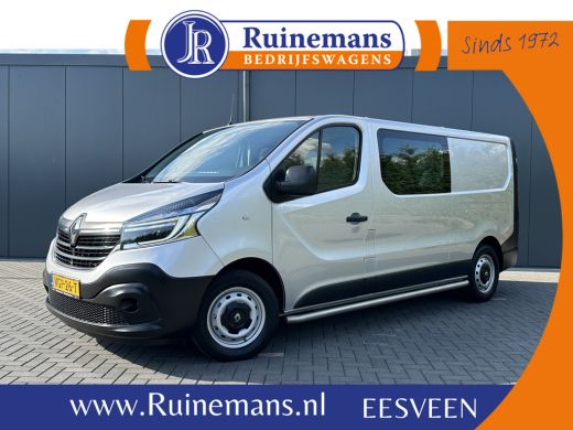 Renault Trafic 2.0 dCi 120 PK / L2H1 / DUBBEL CABINE / 1e EIG. / ZEER NETTE STAAT / AIRCO / CRUISE / NAVI / 6 PE...