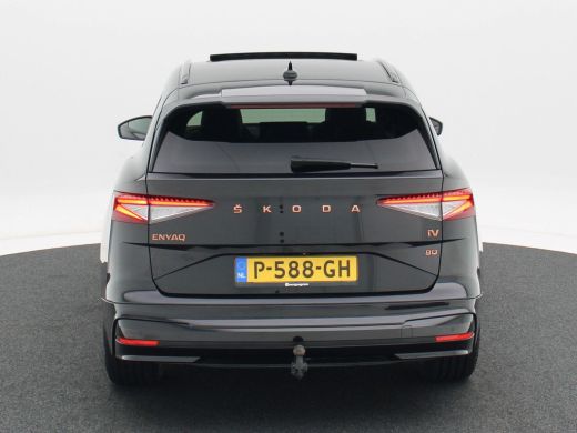 Skoda Enyaq iV 80 Founders Edition Black 204 Pk | 360° Camera | Panorama Dak | Trekhaak | Carplay | Full LED | E... ActivLease financial lease